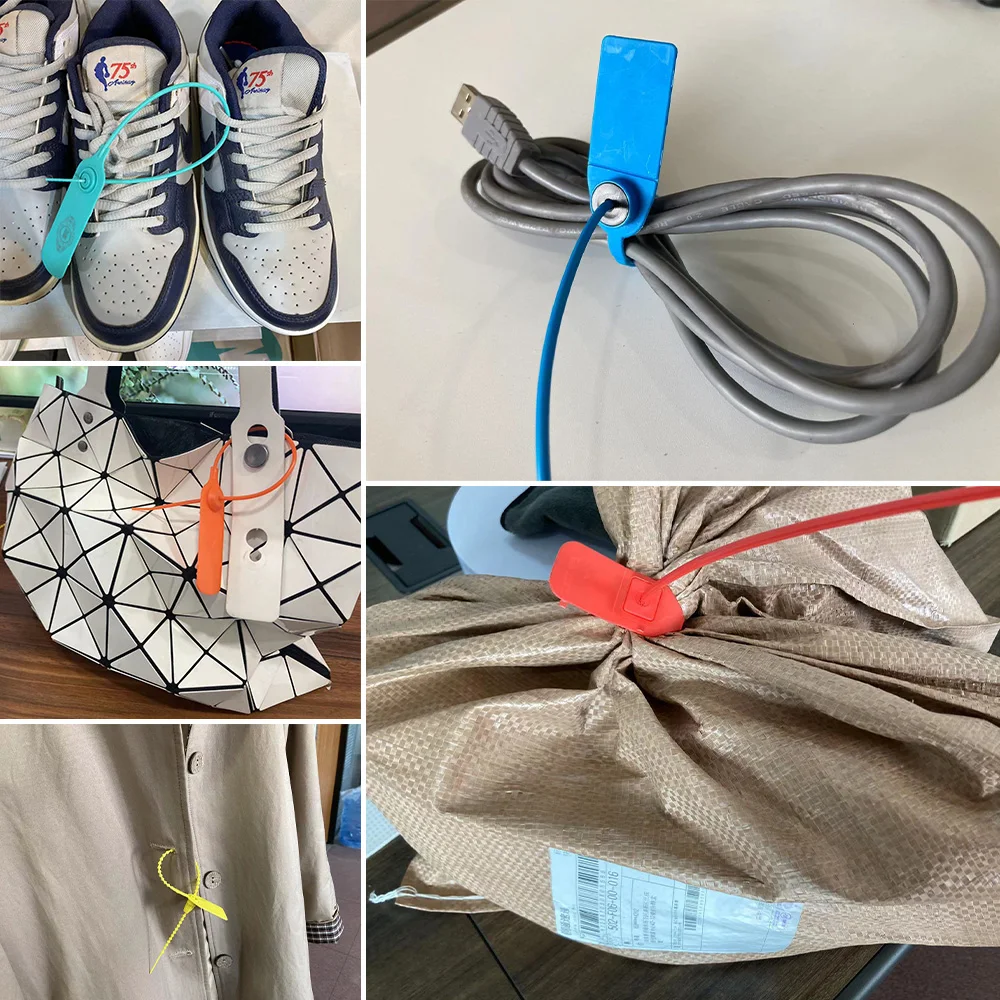 plastic seals plastic container security seal cable tie and disposable plastic lock number of clothing