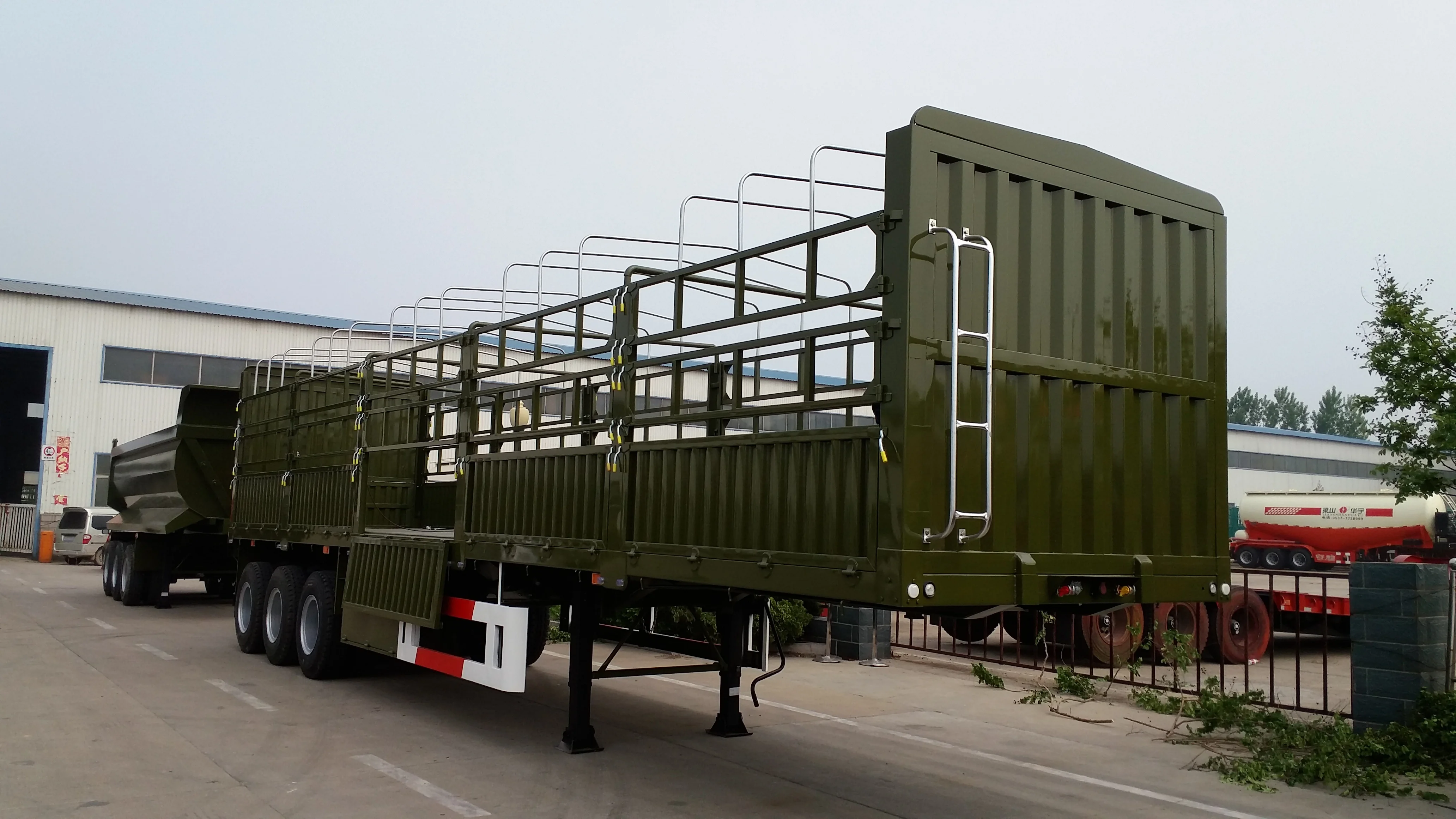 Brand new high quality cargo semitrailer Warehouse trailers for sale