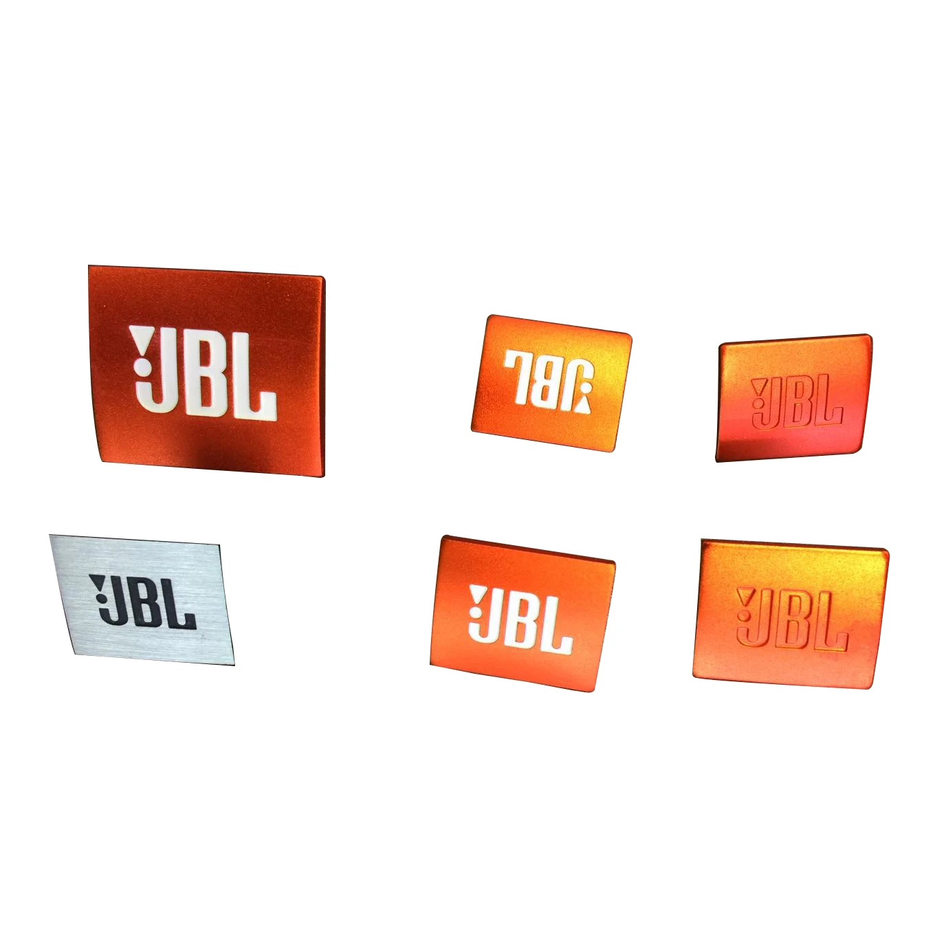 Car front hood 3D logo hood badge trunk center oval logo