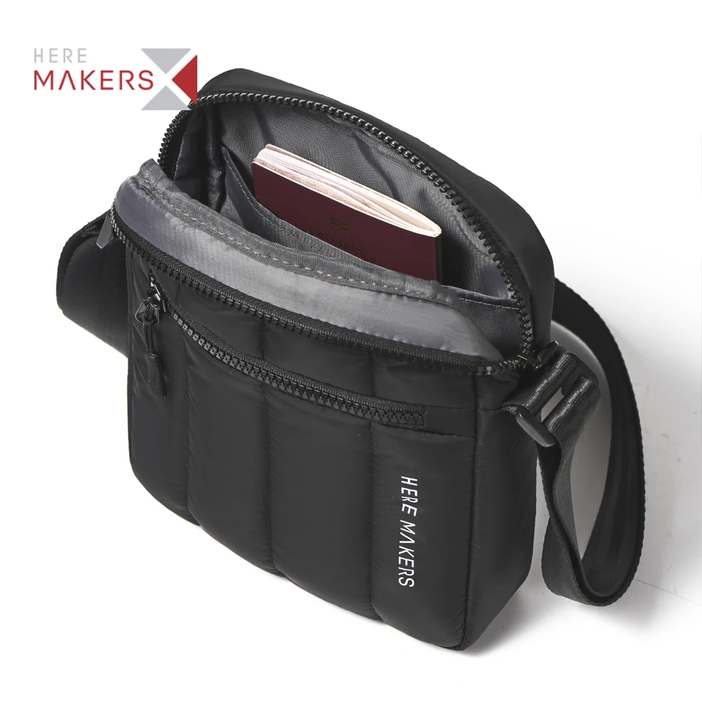 Factory Custom Logo Fashion Business Crossbody Sling Shoulder Bags Waterproof  Messenger Bags for women