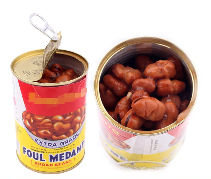 Factory wholesale of healthy canned vegetable canned broad beans in brine