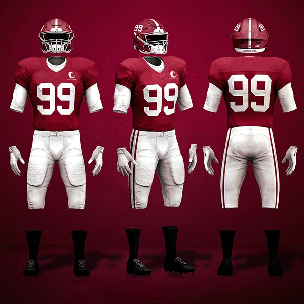Top Sublimation American Football Jerseys Customised American Football Uniform Sets Youth American Football Wear