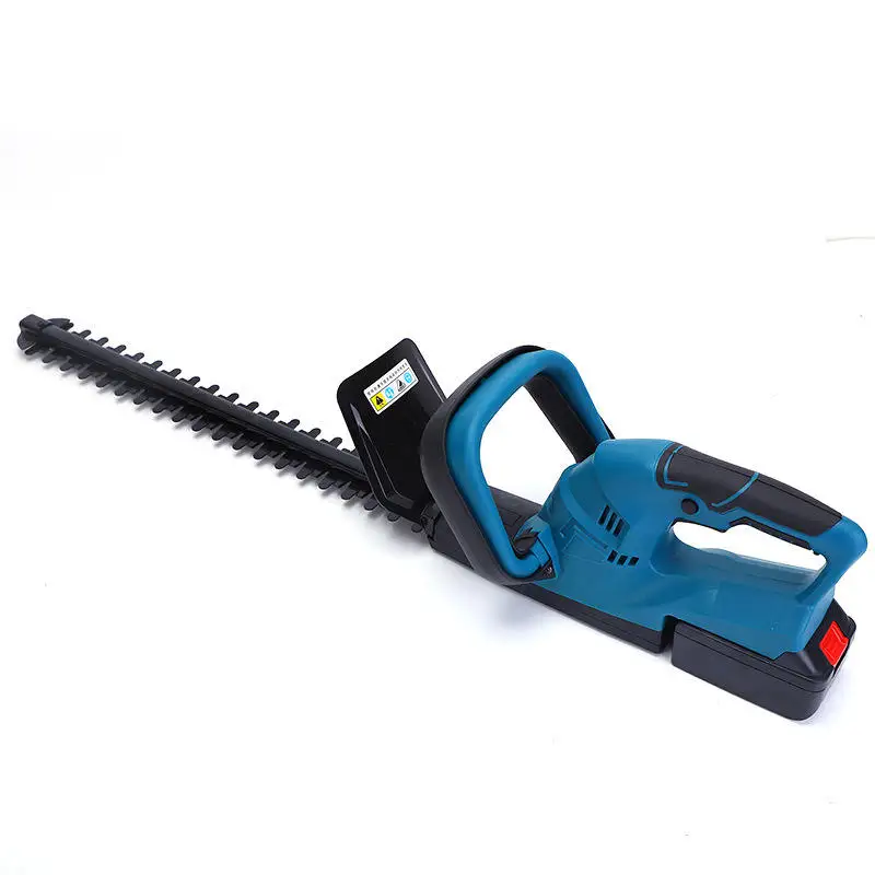 Best Seller 21v Lithium Battery Powered 510mm Dual Action Blade HandHeld Cordless Electric Brush Cutter Hedge Trimmer