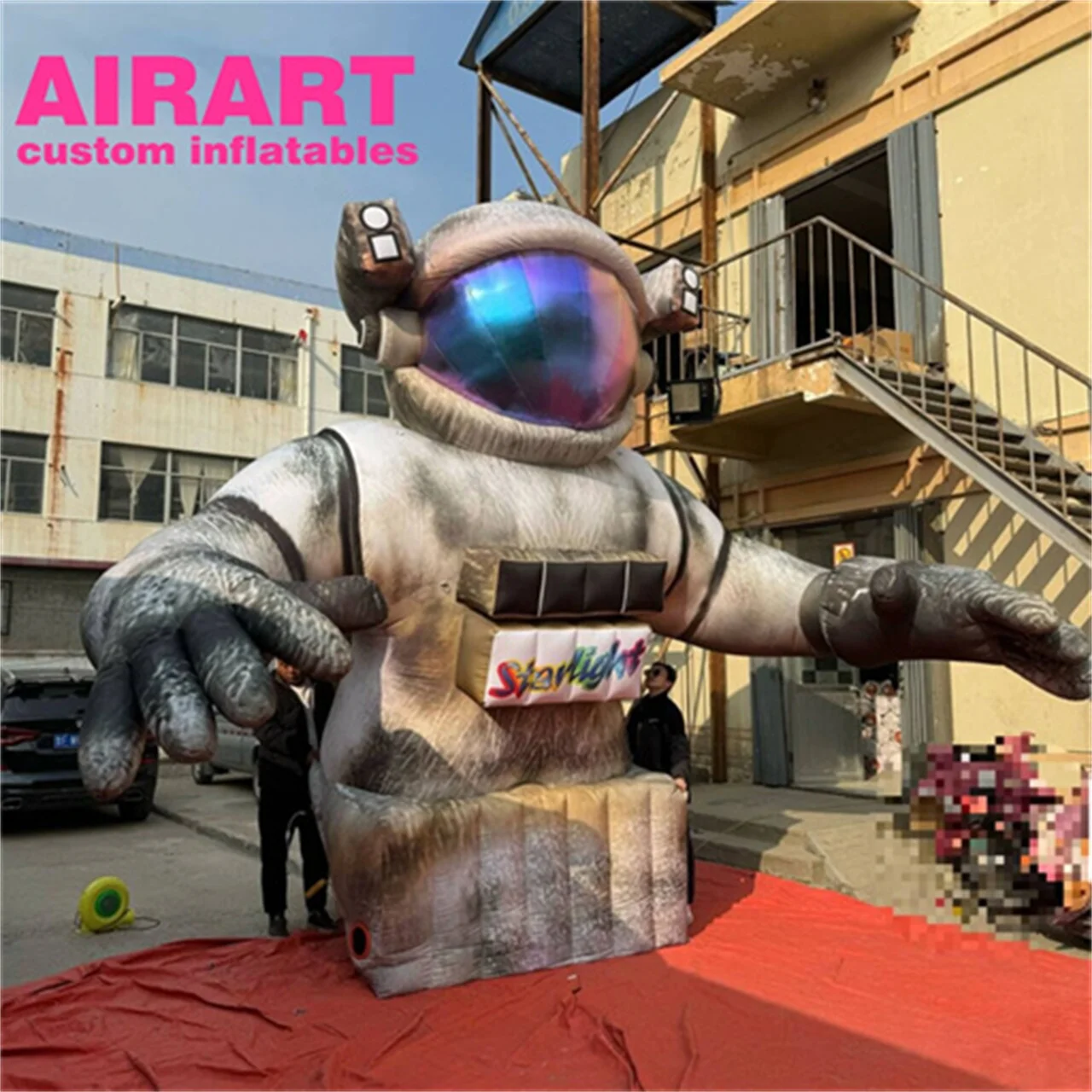 blow up inflatable space man,inflatable cartoon astronaut man balloon for sale