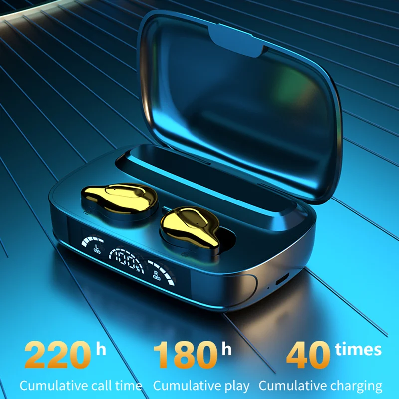 2021 Hot Sell C10 TWS BT Earbud Touch Waterproof Led Display Sport Music Headset Wireless Earphone audifonos top quality