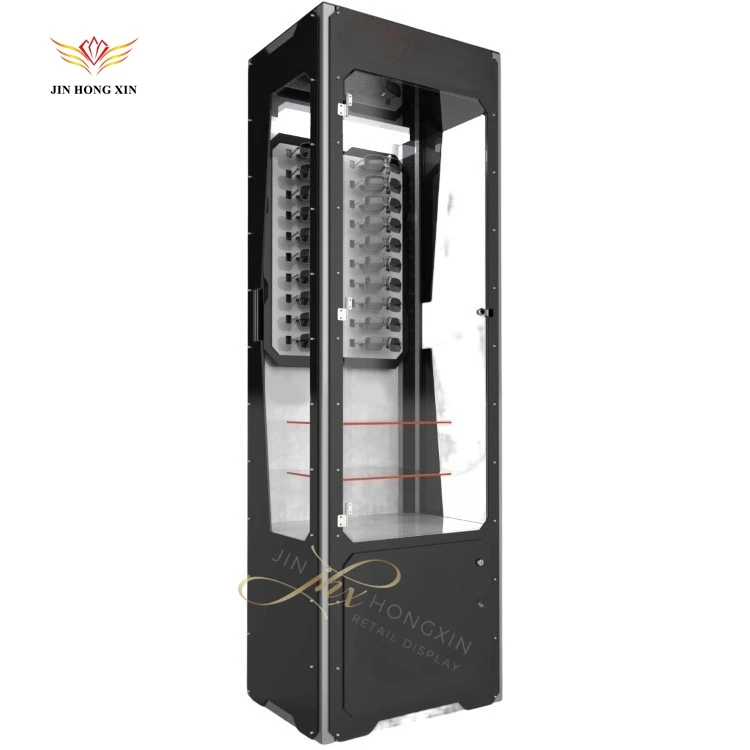 Fashion Eyewear Lockable Cabinet Supplier Wooden Wall Mounted Optical Displays Sunglass Shop Display