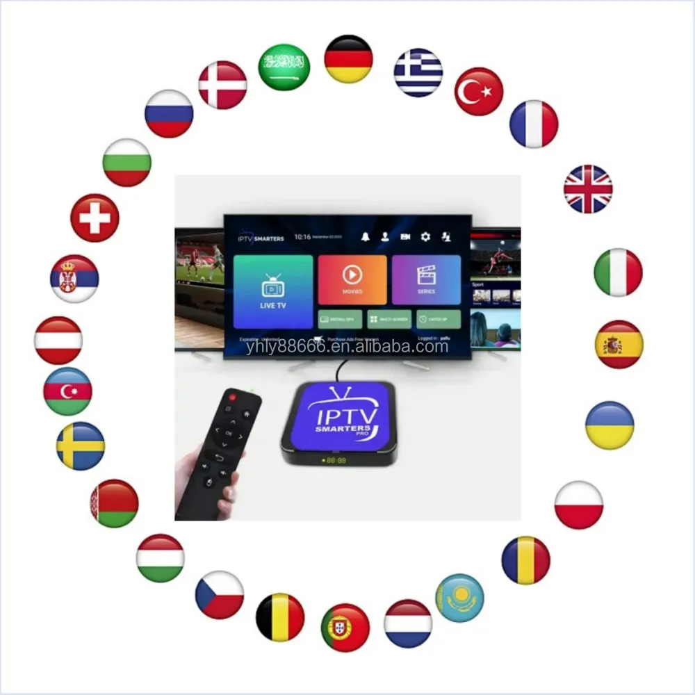 Global IPTV 12 месяцев 24 часа бесплатный тест M3u Поддержка Smart Andeoid TV Box