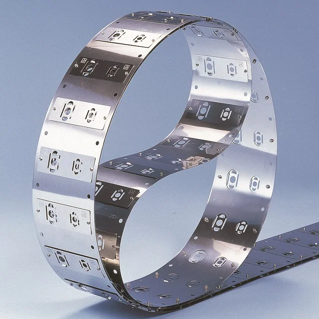 Vaccumm Transport Precise Positioning Perforated Factory Metal Stainless Conveyor Belt with Holes