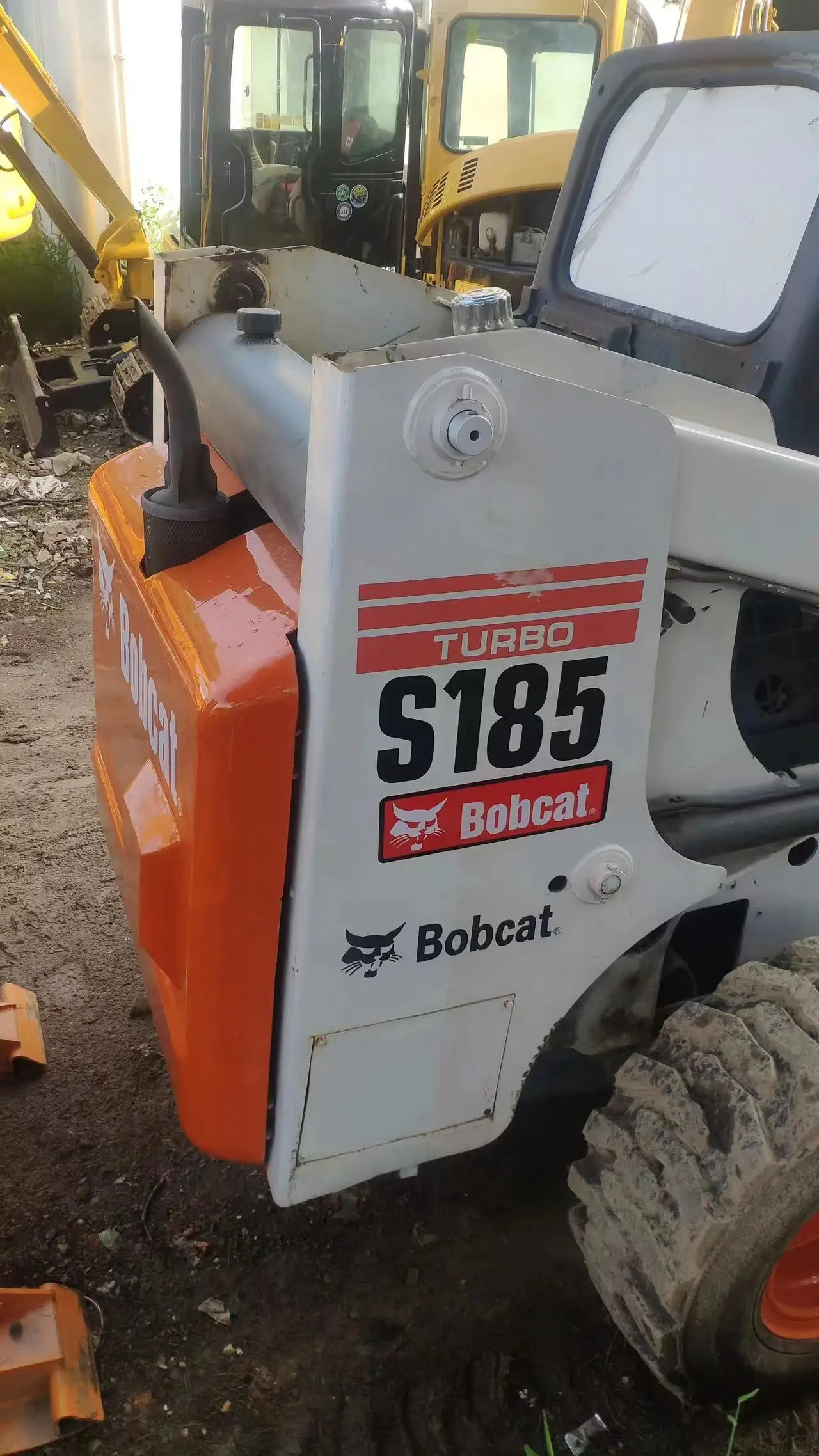 used excavator good condition bobcat s185 cheap price used skid steer loader bobcat s185 1 in stock