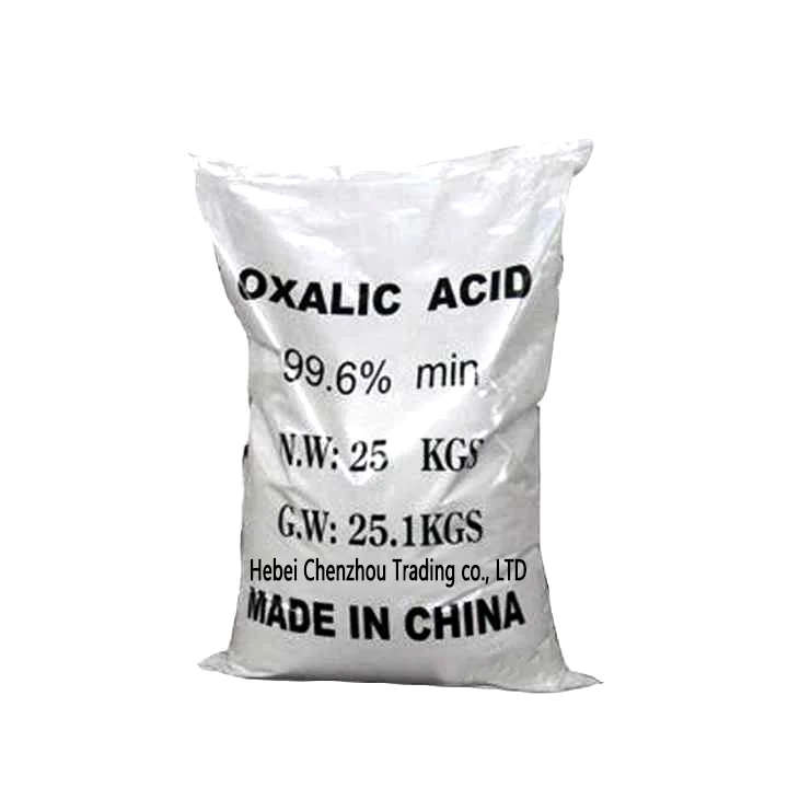 Crystal H2c2o4 99.6% Industrial Grade 2H2O Dihydrate Price Ethanedioic Oxalic Acid