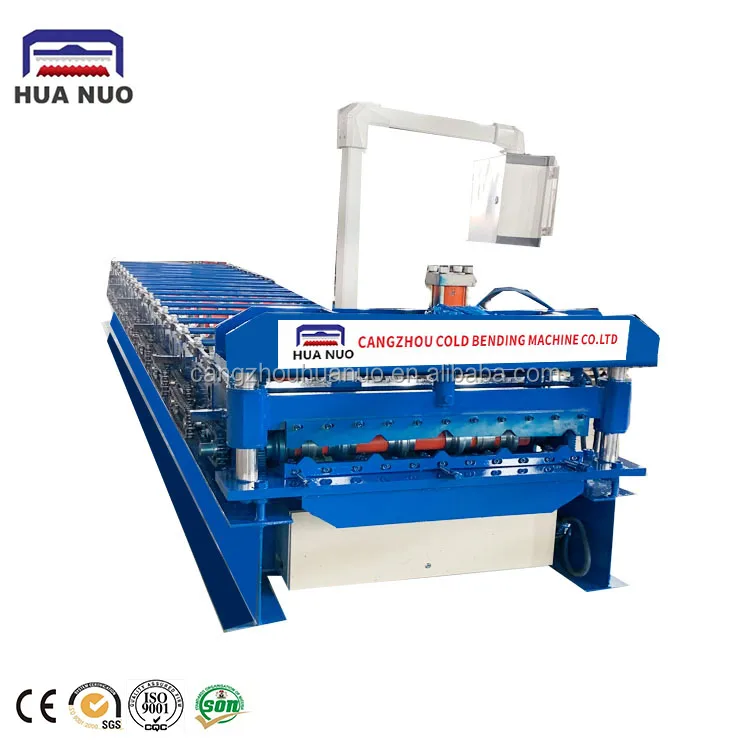 Metal Sheet Rolling Machine Building Material Machinery Tile Making Metal Sheet Roll Forming Machine