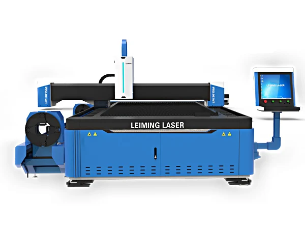Optical fiber laser pipe and plate cutting machine mesin pemotong laser serat paip dan  plat optik sf4015m