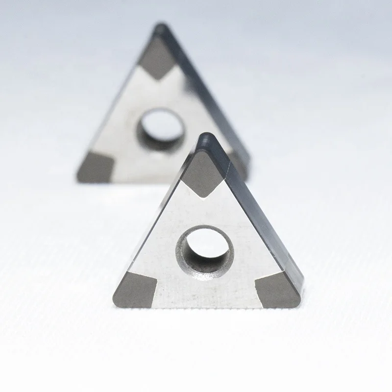 CBN carbide insert for cast iron machining and chilled hardened steel