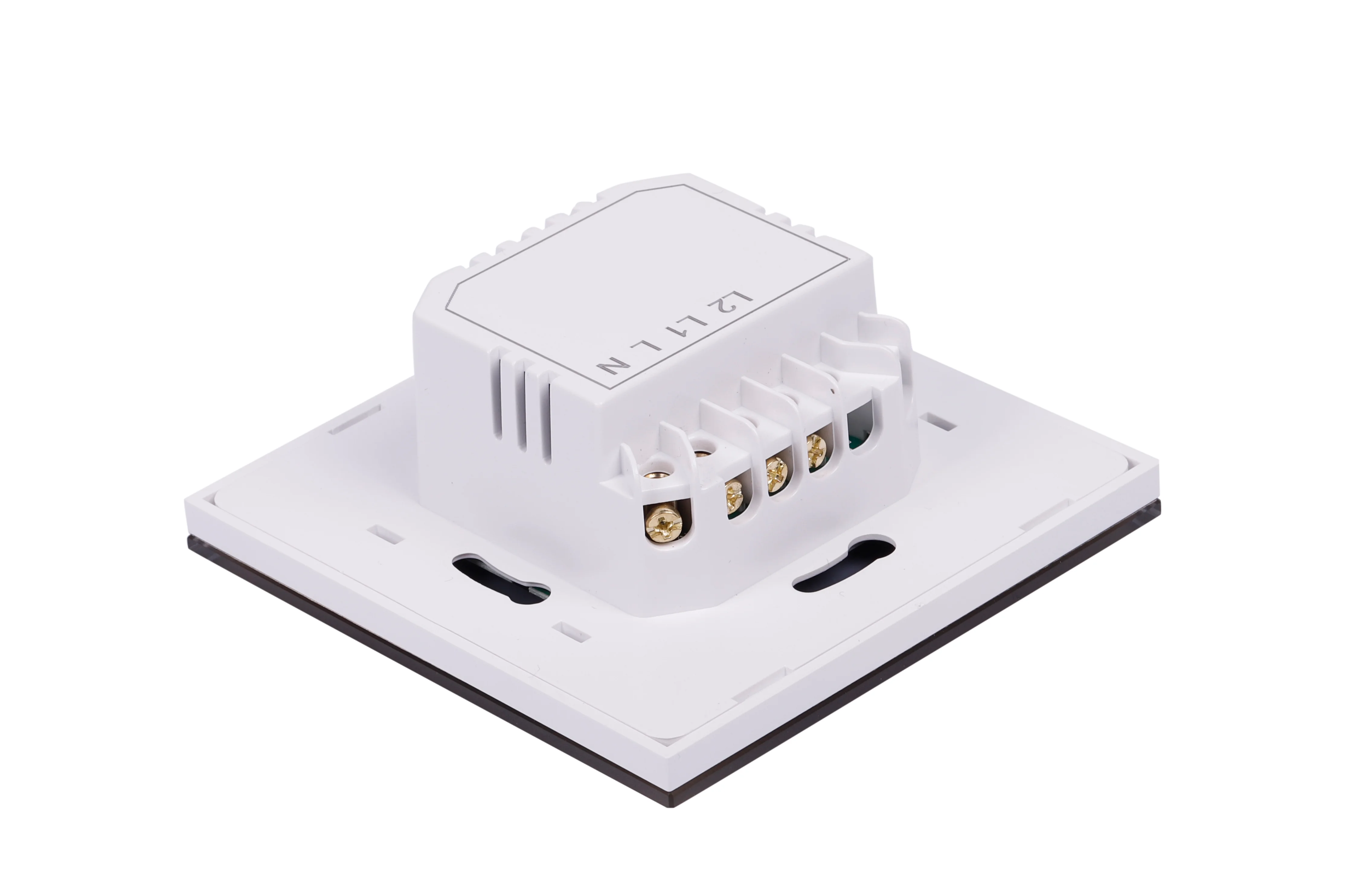 EU Tuya wifi Controlled Curtain Switch/Smart Curtain Switch Compatible with Alexa/Google Home/Gold/2 way 3gang