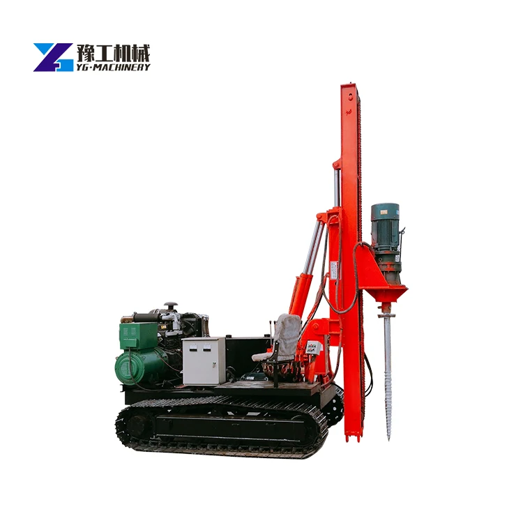 Hydraulic Automatic Trailer Mounted Rotary Rig Drilling Machine Rotary Head For Drill Rig