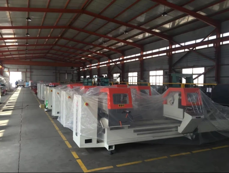 Aluminum Curtain Wall Notching Saw Japan Aluminum Profile Cutting Machinery Saw Press Cutting Machine Aluminum Hot Product