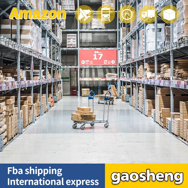 Amazon courier cargo to door service USA/Europe cheapest logistic shipping agent air/sea/express dropshipping freight forwarder