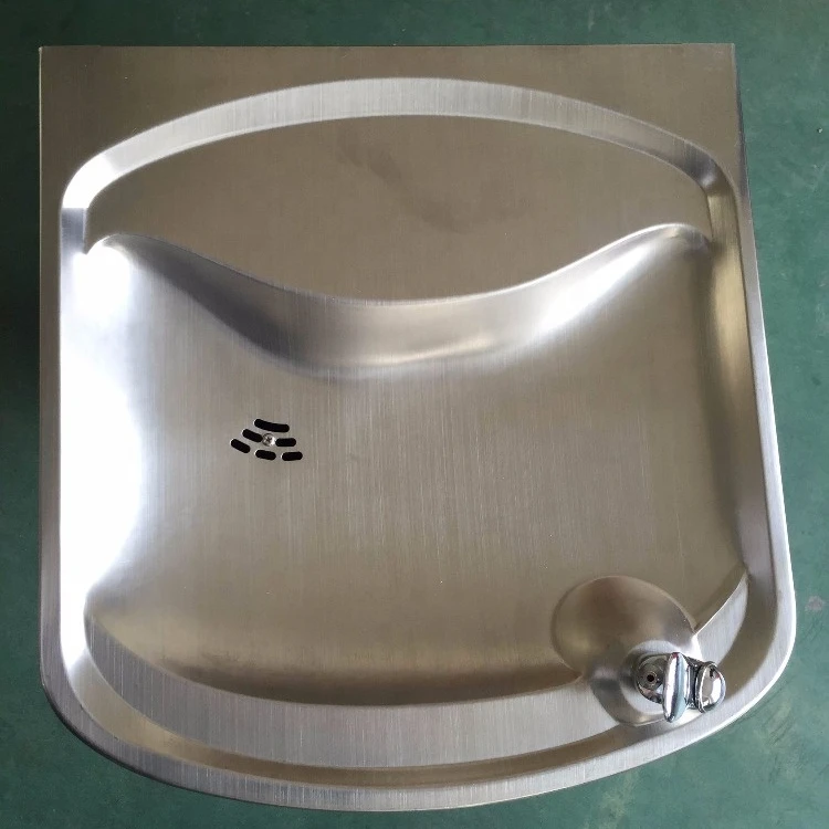 wall mounted school used drinking fountain ,  new design single basin wall hanging fountain