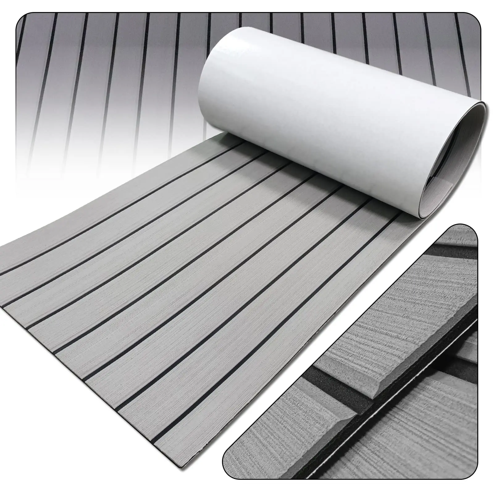 High Efficiency Vinyl Boat Floor Fiberglass Hull And Deck For Boat
