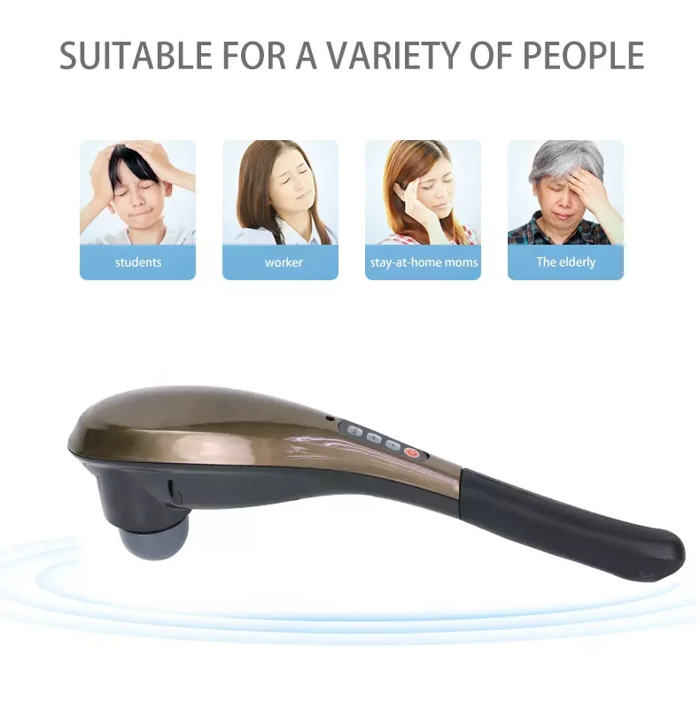 Multiple Modes Usb Rechargeable Full Body  rechargeable 8 in 1 far infrared magic massager hammer body mas