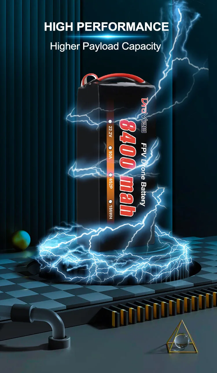 Molicel Battery 6S2P P42A 8400MAH 10C Low temperature resistance -40 degrees Celsius