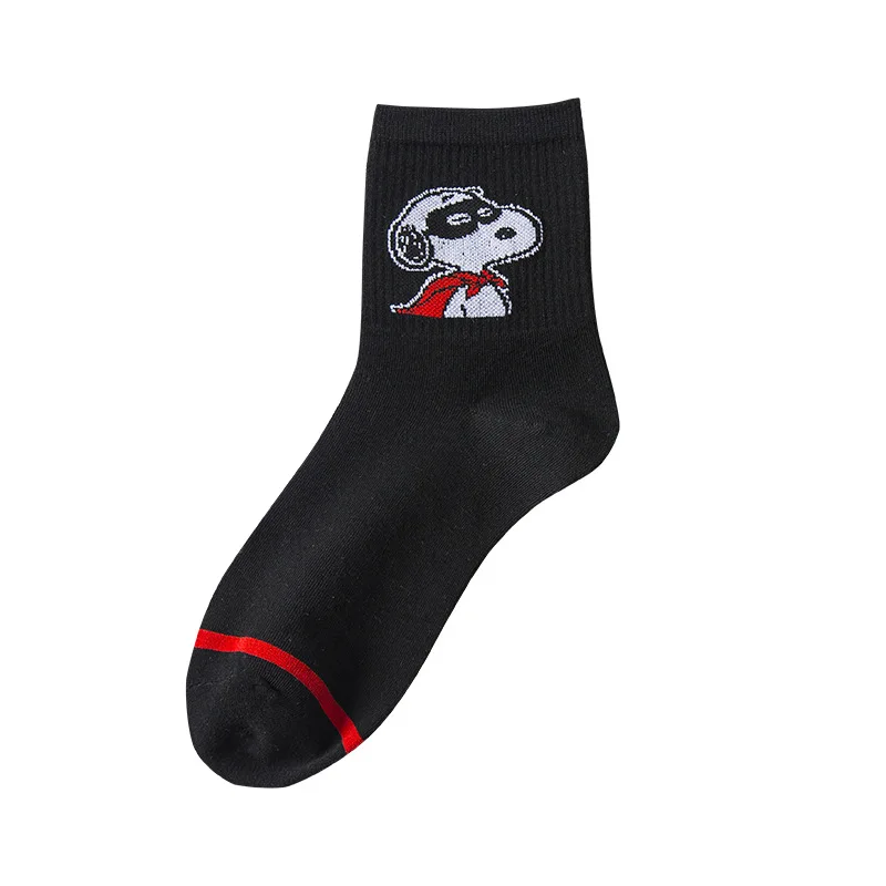 Женские хлопковые носки с принтом собаки