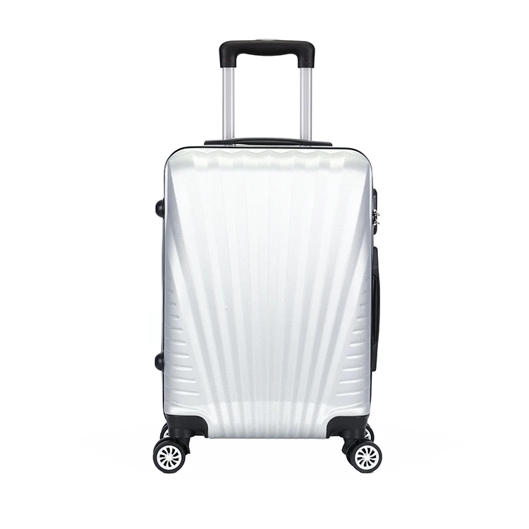 New design professional custom hand white hard case luggage suitcases sets