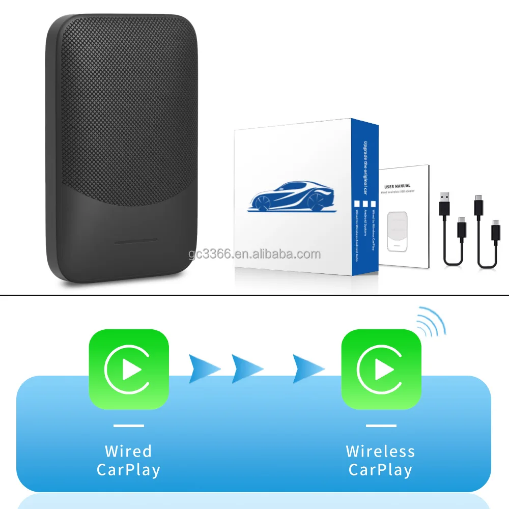 hot sale carplay box wired to wireless carplay module car adapter car connectivity box android auto