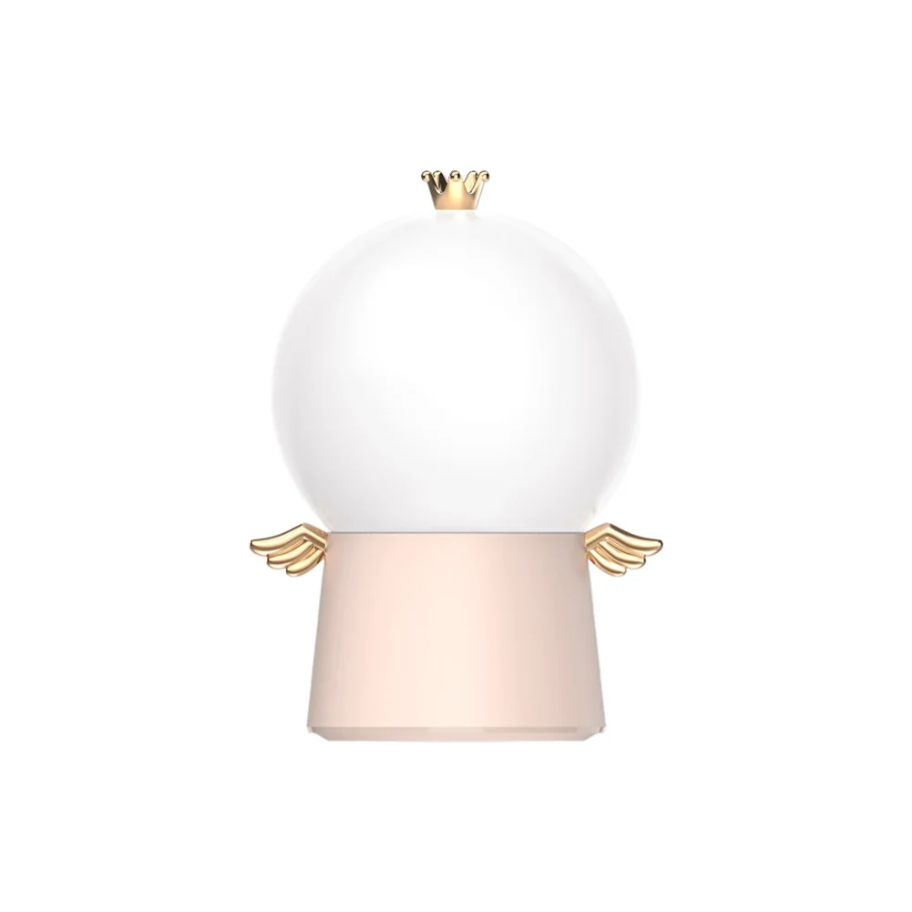 Маленький Ночной светильник, музыкальный ночной Светильник для спальни, перезаряжаемый ночной Светильник-проектор