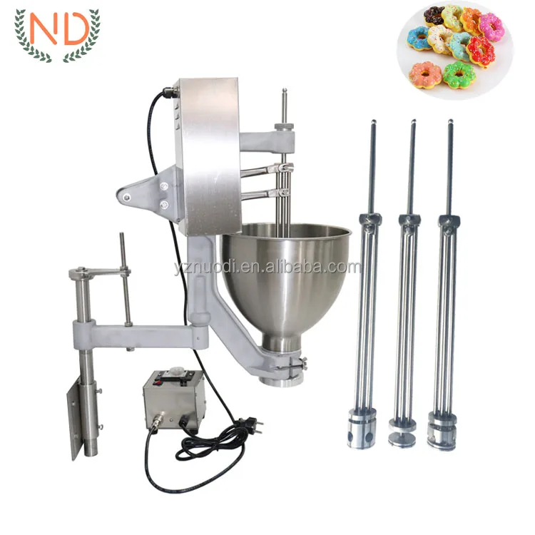 small Turkish lokma donut ball making machine ball shape pon de ring donut maker machine