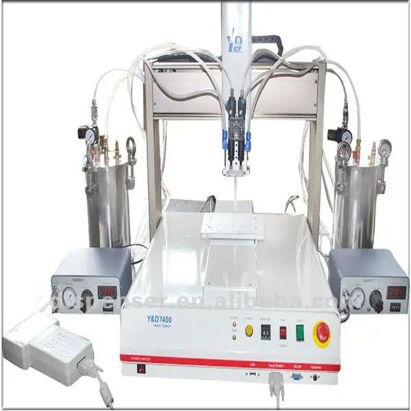 4 Axis Two Component Silicon Glue AB Glue Automatic Dispenser Machine