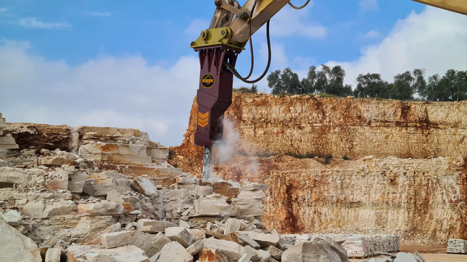 Factory Price for Hydraulic Pile Driver CR 45 for Excavator of Weight from 5 Ton to 9 Ton