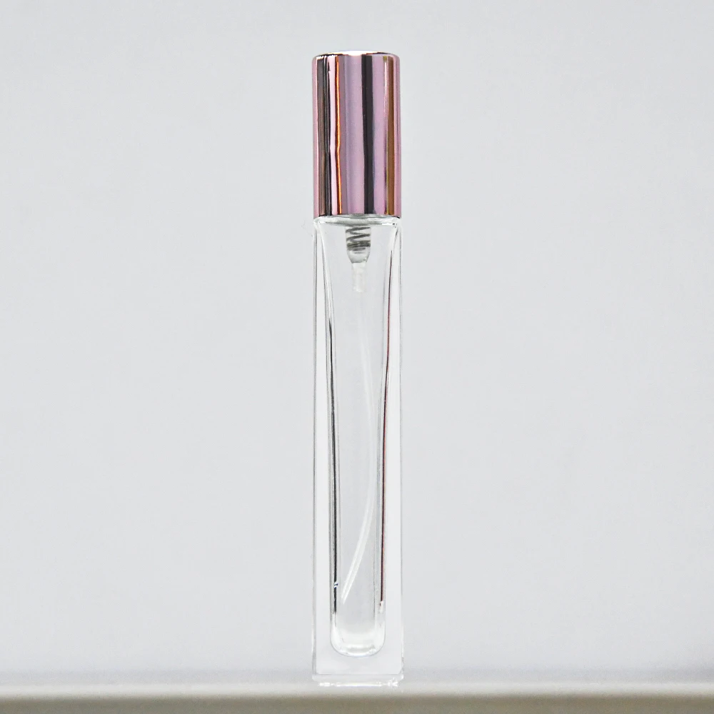 10ml Travel Perfume Bottle Portable Refillable Perfume Atomizing Bottle New Design Square Perfume Bottle