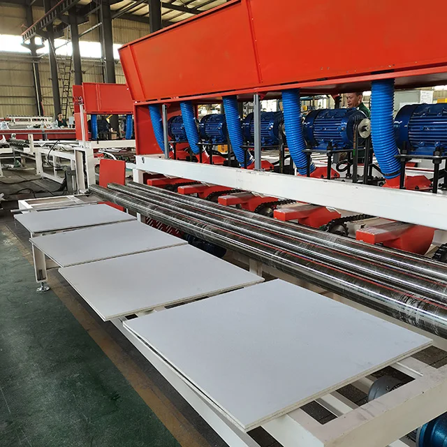 pvc Gypsum drywall false ceiling Board Laminating Machine production line