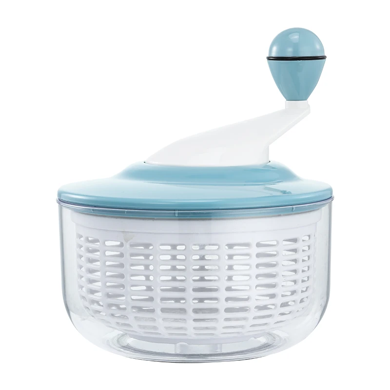 3.5L kitchen tools manual spin dryer fruit washer vegetable fruit salad lettuce spinner