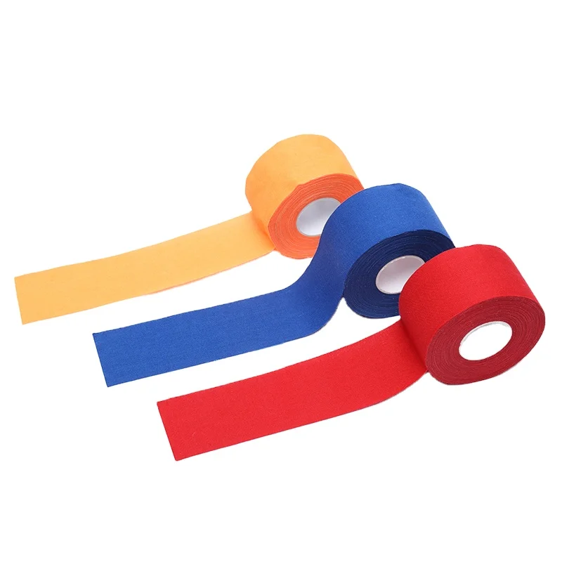 Boxing use cotton zigzag zinc oxide bandage custom logo printed sports tape athletic tape with CE certificated TUV