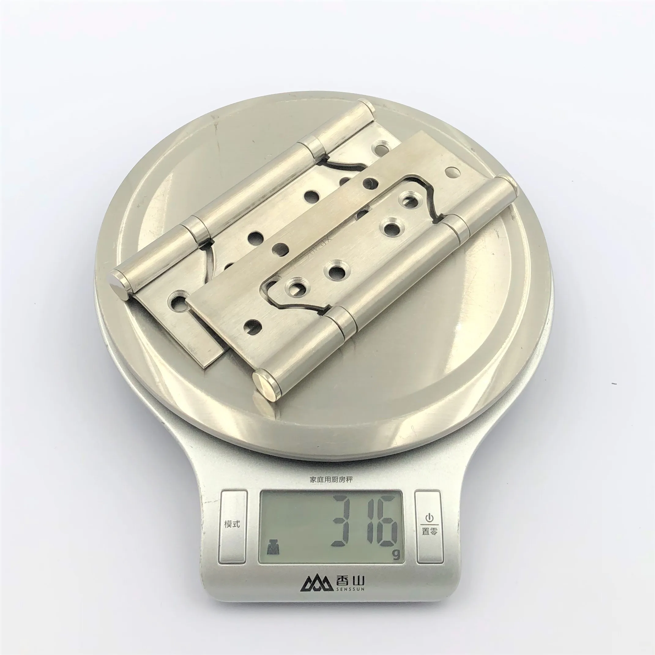 5 inch cheap type SUS201 stainless steel flush ball bearing rotating butt wooden door hinge