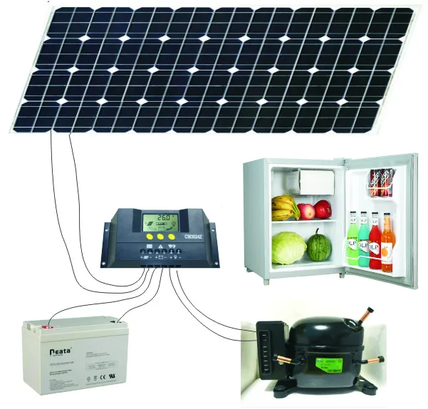 Solar Refrigerator Mini Bar Cooler Fridge Freezer 12V DC 50L