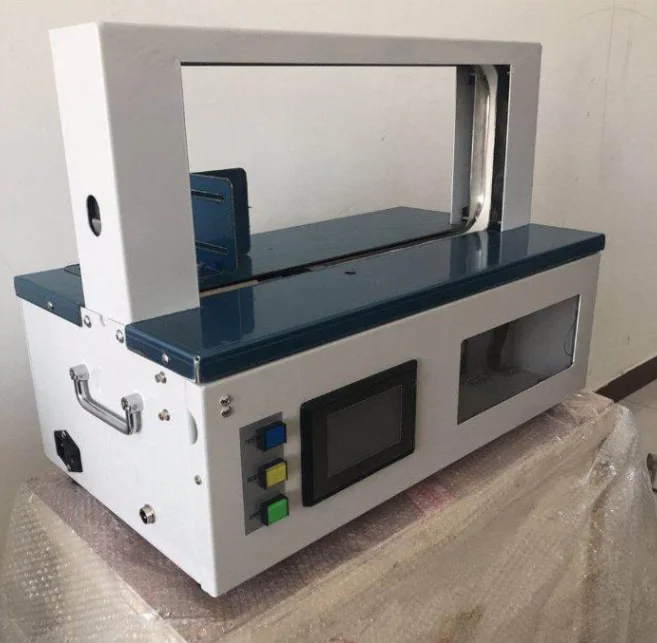 Table Top Paper Banding Machine and full Automatic OPP Tape and waste paper Strapping Machine