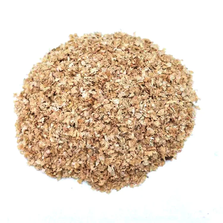 Bran is the husk of wheat  a by product of wheat  mostly used in pig feed (1600384610304)