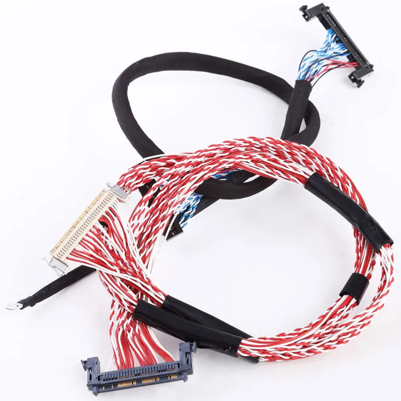 Electrical Wire 40 Pin Lvds Display Cable Manufacturer