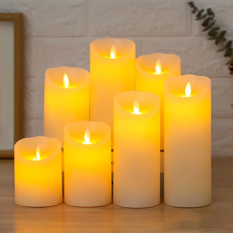 Lights Simulation Paraffin Swing Bar Wedding Leads Candlelight Concert LED Electronic Candle