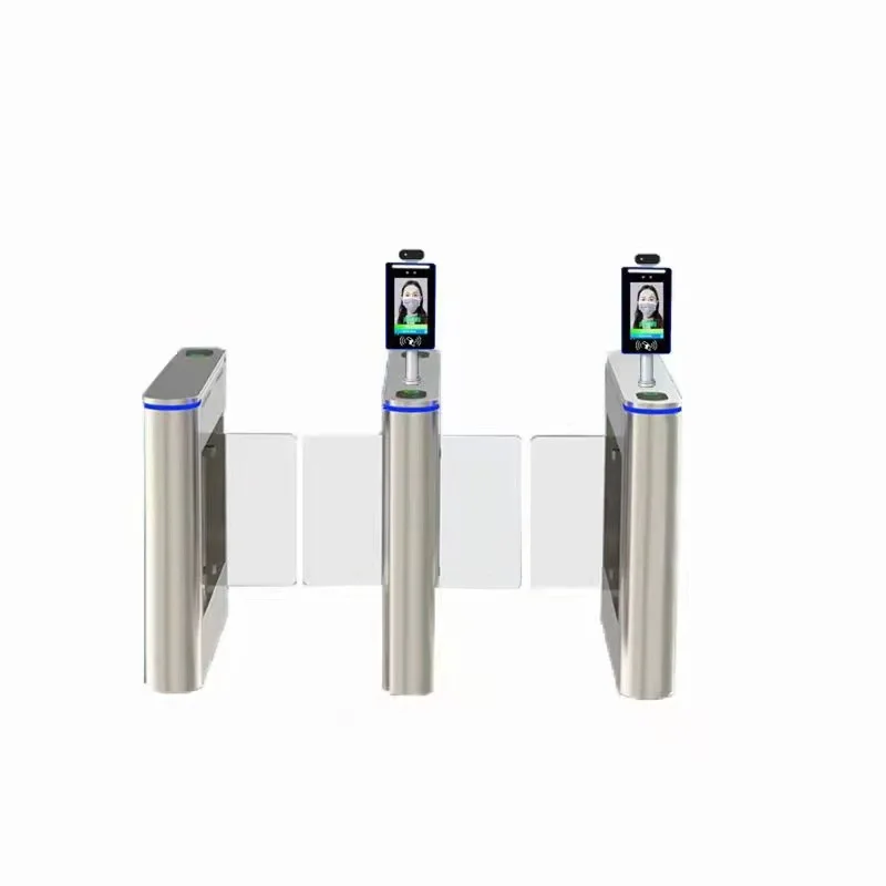 Automatic Security Swing Gate Facial Recognition System Acess Turnstile With Face Recognition