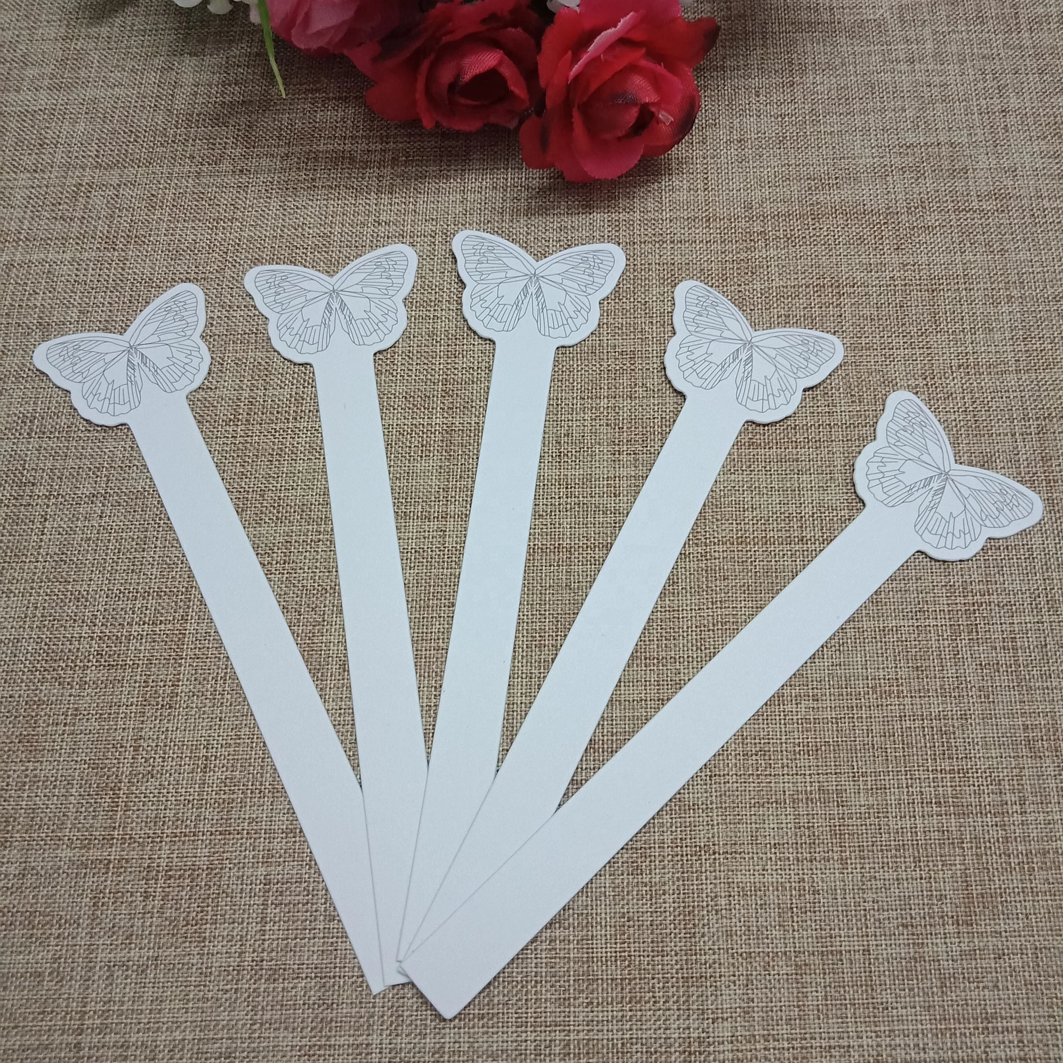 
Butterfly shape top quality perfume test strip long lasting fragrance blotter 