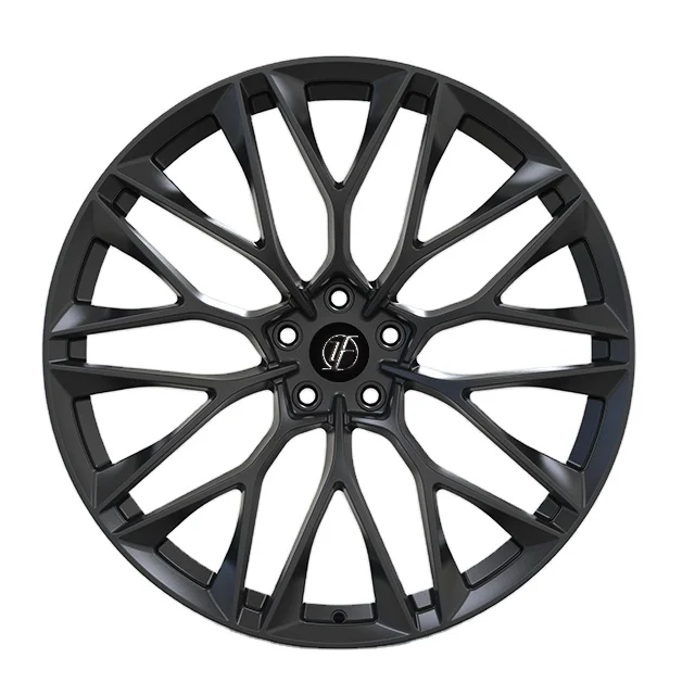 Yufei 22-дюймовые 5x112 кованые колеса глянцевые черные подходят для автомобиля