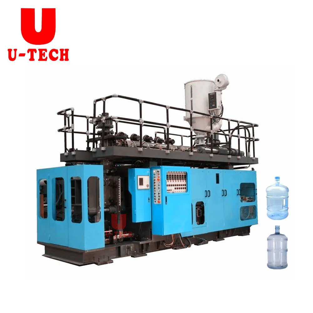  Высокая скорость 1 л 5 10 20 пластиковый ПП HDPE бутылочный цилиндр Jerrycan формовочная машина с одной двойной станцией для выдувного