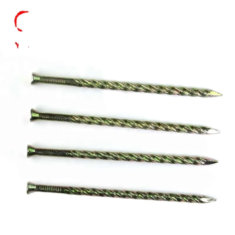 Best selling electro steel 2 galvanized Q195 flooring nails