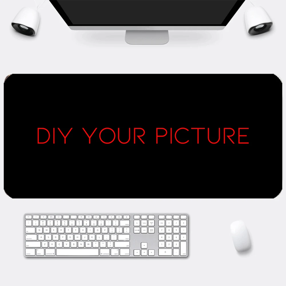 Индивидуальный игровой коврик для мыши «сделай сам», персонализированный большой коврик для мыши, коврик для клавиатуры, Настольный коврик, игровые аксессуары для настольного игрового ПК