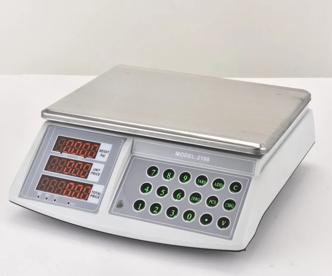 Весы с кнопками из АБС-пластика ACS 30 кг