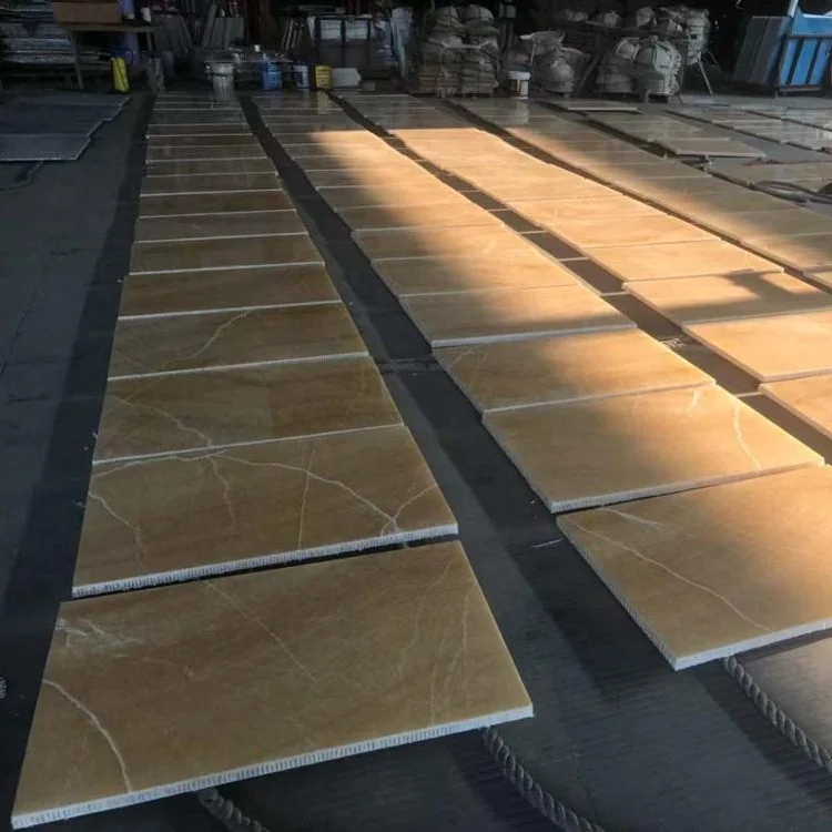 Factory Delivery Translucent Marble Backlit Onyx Background Wall Panel and Slabs